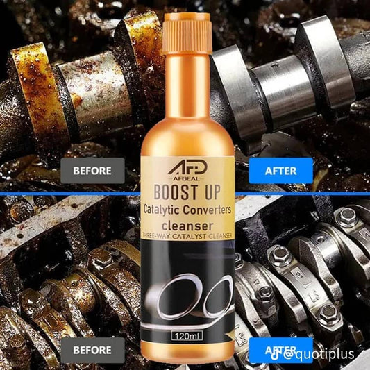 Boost Up™ – Nettoyant Catalyseur & Moteur 120 ml | Réduit la fumée et améliore les performances