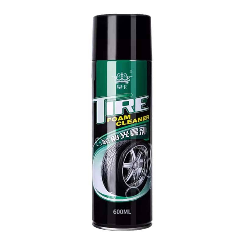 Nettoyant Mousse Pneus 600 ml – Pneus noirs et brillants