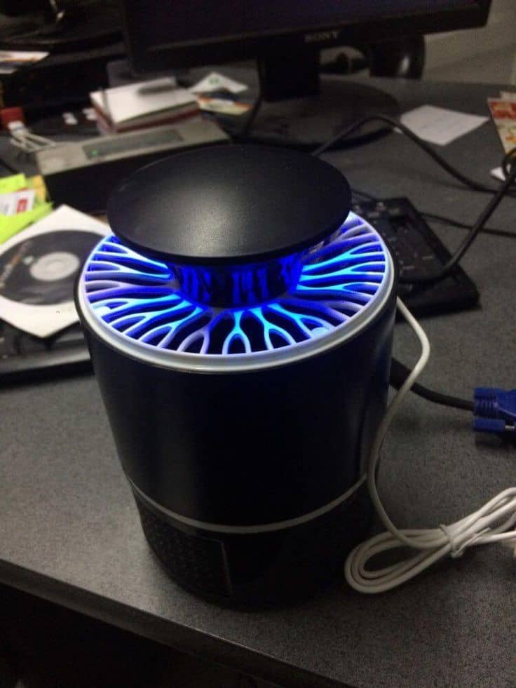 Lamp Anti-moustique électrique LED - Silencieuse, Sans Fumée, Sans produit Chimique